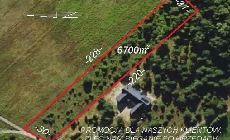 działka na sprzedaż - Radziejowice, Podlasie, Radosna