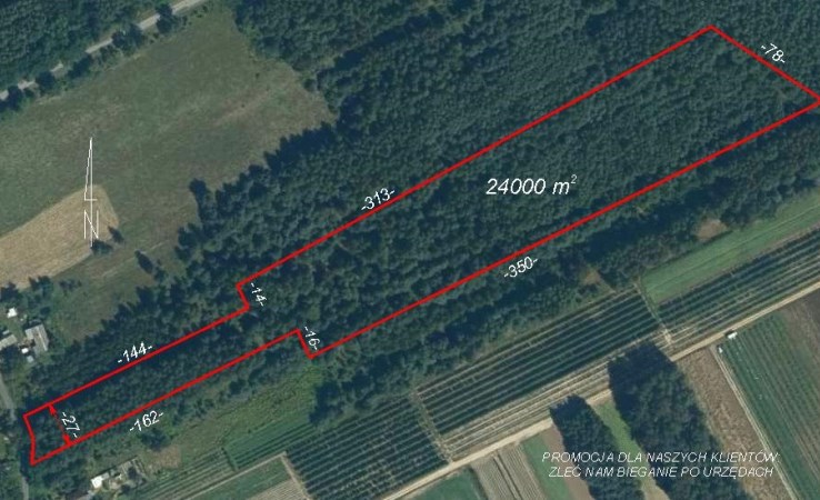 działka na sprzedaż - Mszczonów (gw), Osuchów, Okrężna